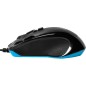 Logitech Gaming Mouse G300s Optisk Kabling Sort Blå Logitech Gaming Mouse G300s Optisk Kabling Sort Blå